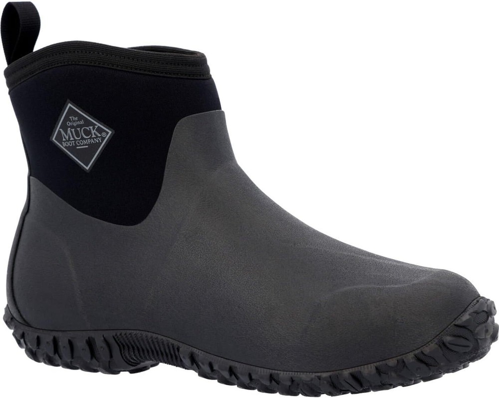 Muck Boot Men's Comfortable Muckster II Ankle-Height Regular Boot - Black, Sizes