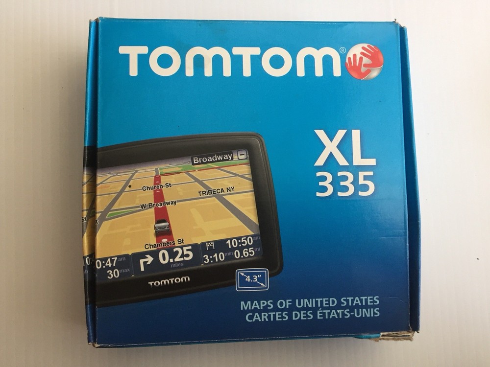 TomTom XL 335S - Customized Maps Automotive Mountable