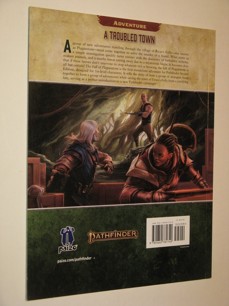 Fall of Plaguestone Pathfinder 2e module Paizo D&D rpg