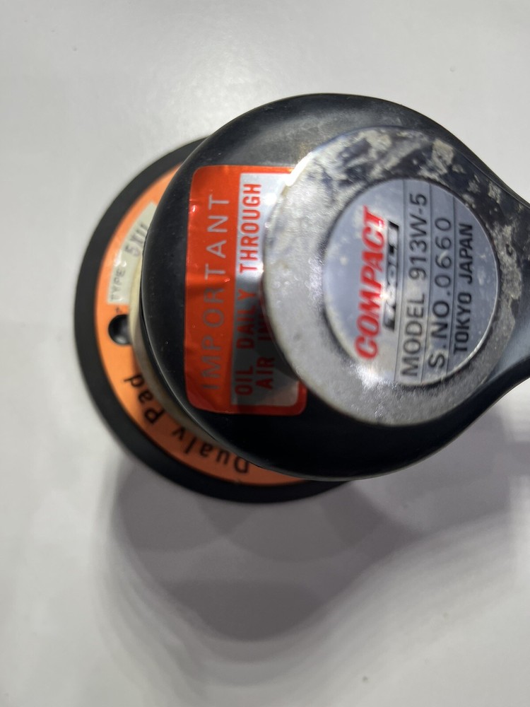 Compact Tools 913W-5 MPS Water Sharpened Double Action Orbital Sander Complete