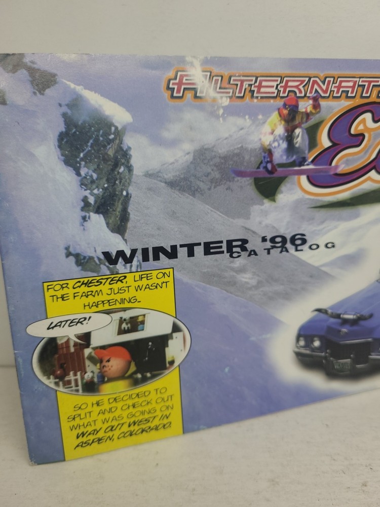 Alternative Edge Winter 1996 Snowboard Catalog