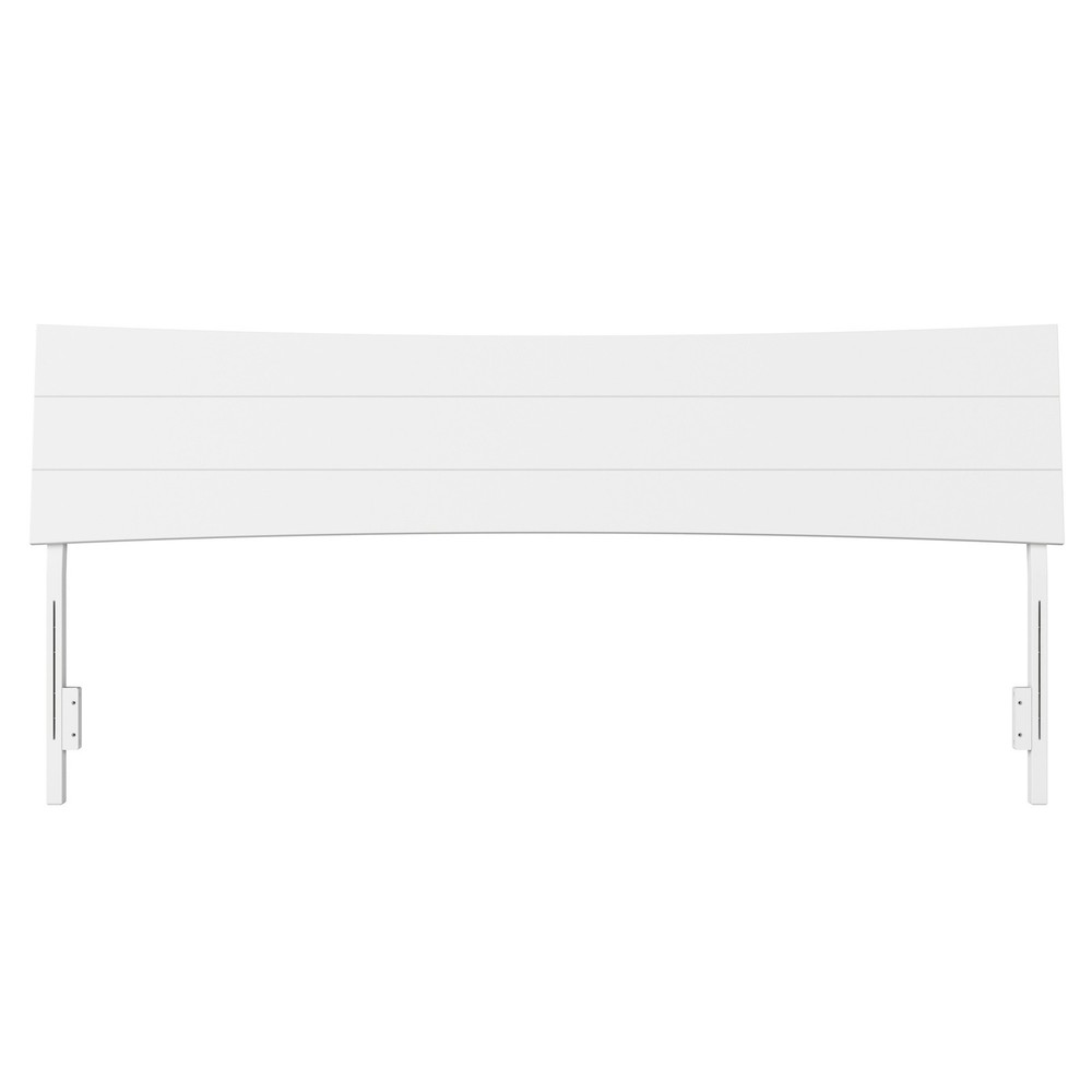 Phoenix King Solid Wood Headboard in White