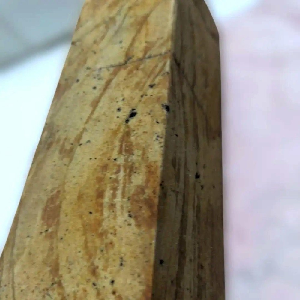 Natural Japanese Whetstone Medium Grit for Carpentry Tools