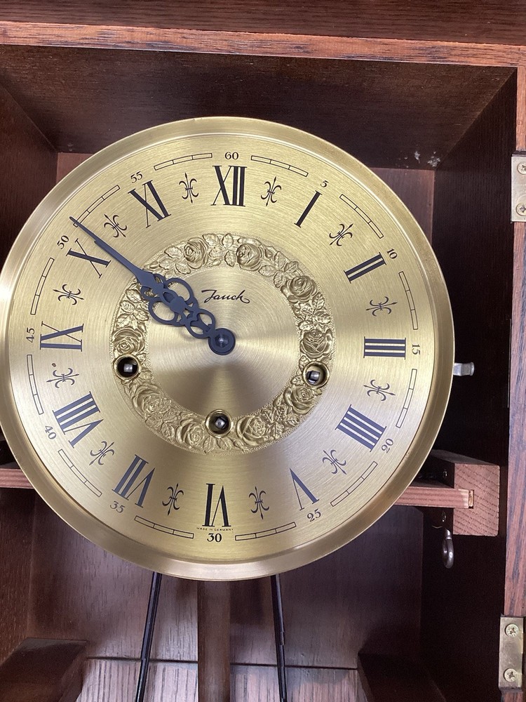 Fauch vintage German triple chime clock