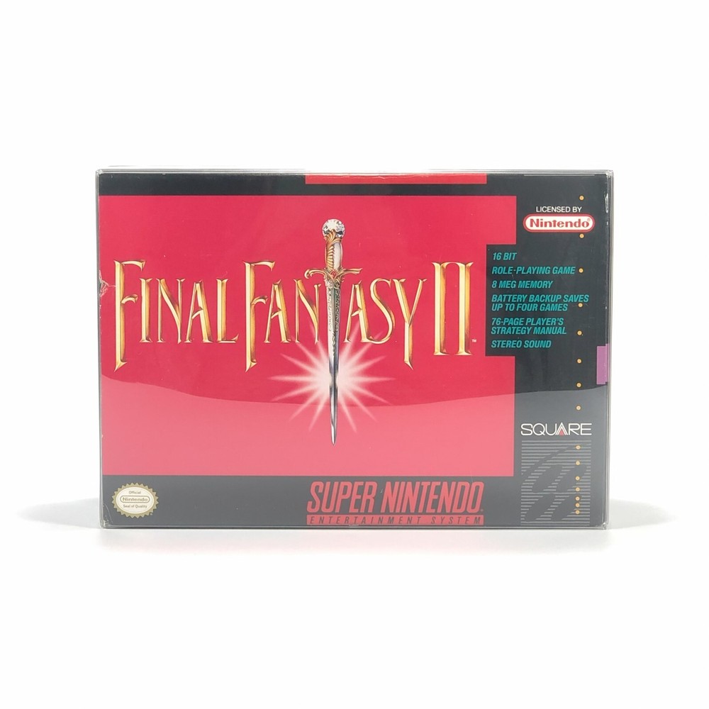 100 SNES Clear Plastic Box Protector Sleeve Case for Complete CIB Games