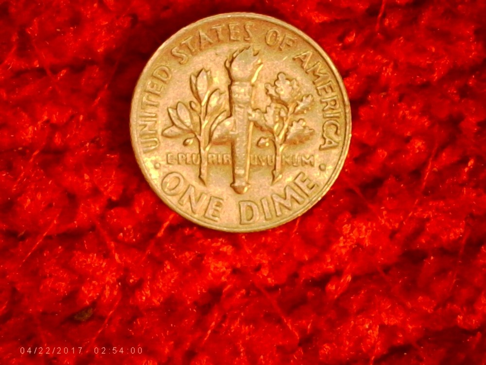 1967 Roosevelt Dime. No Mint Mark with Multiple Errors