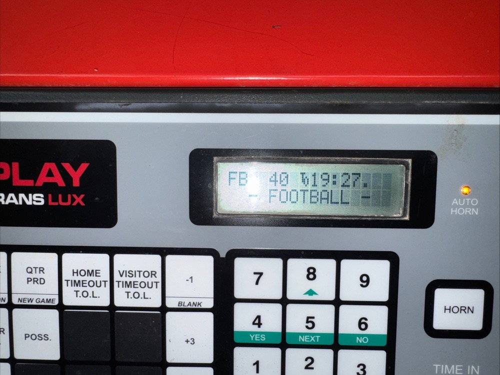 FairPlay Translux MP50 Scoreboard Controller Console Wired Mp70 Firmware