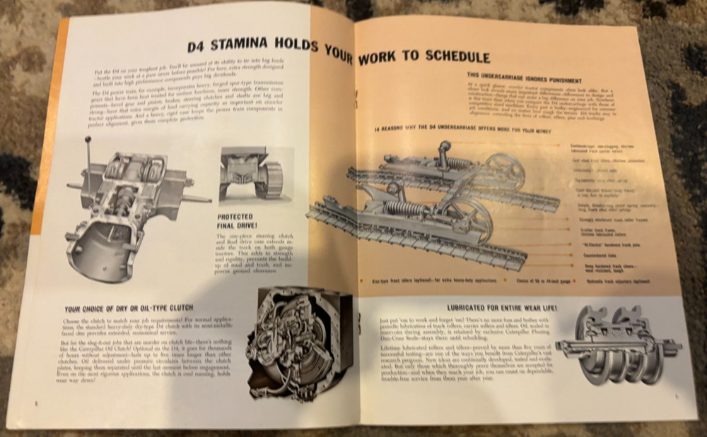 Caterpillar CAT D4 Series C Tractor Brochure AMIL26