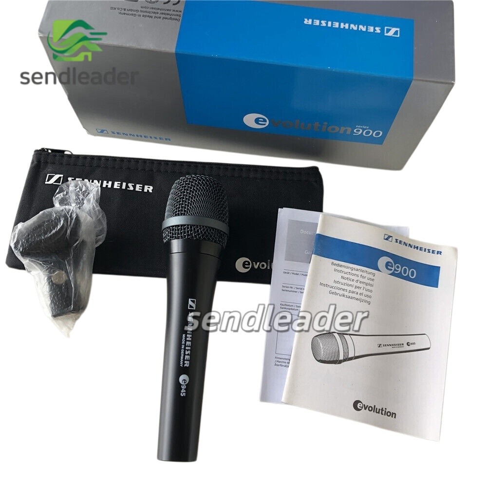 New e945 Wired Super Cardioid Dynamic Handheld Microphone -Early Box Version US
