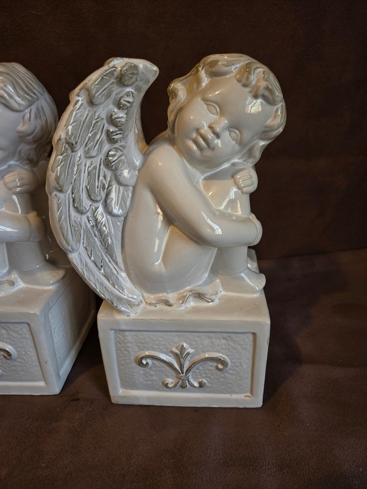 Angel Cherub Bookends