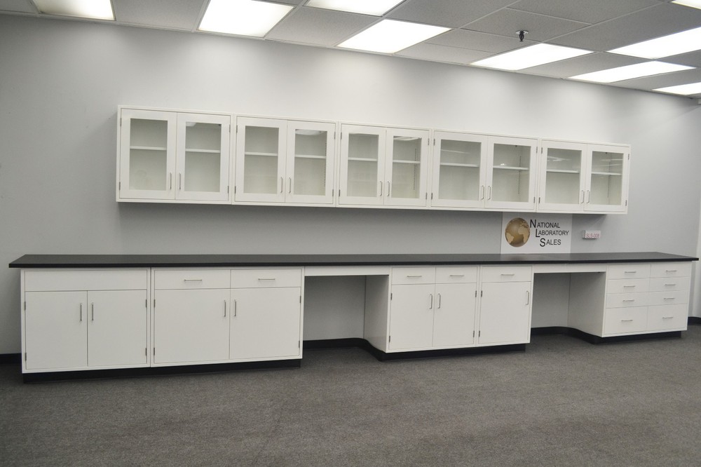Chemical Resistant Cabinets / 22' BASE 17' UPPER/ Case Work / IN STOCK /E1-059