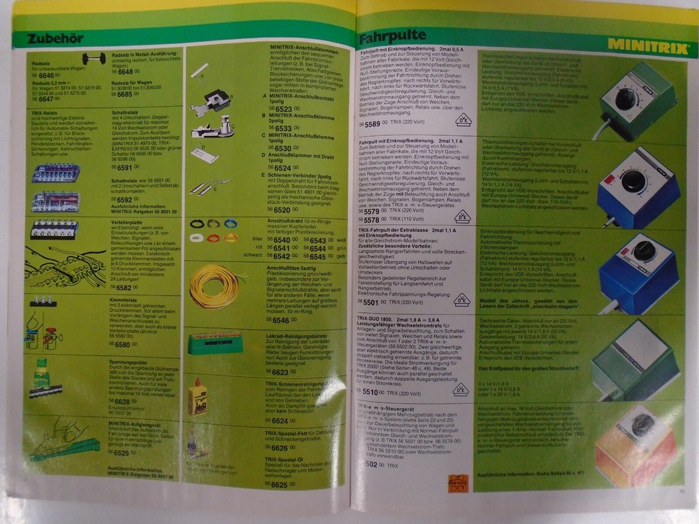 TRIX 1978/79 TRAIN CATALOG