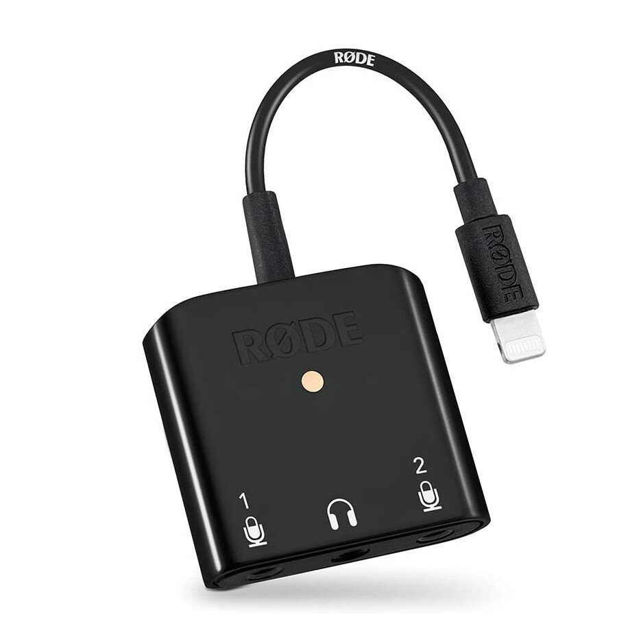 Rode SC6-L Dual TRRS Input Lightning Mobile Interface for Apple iOS Device, New!
