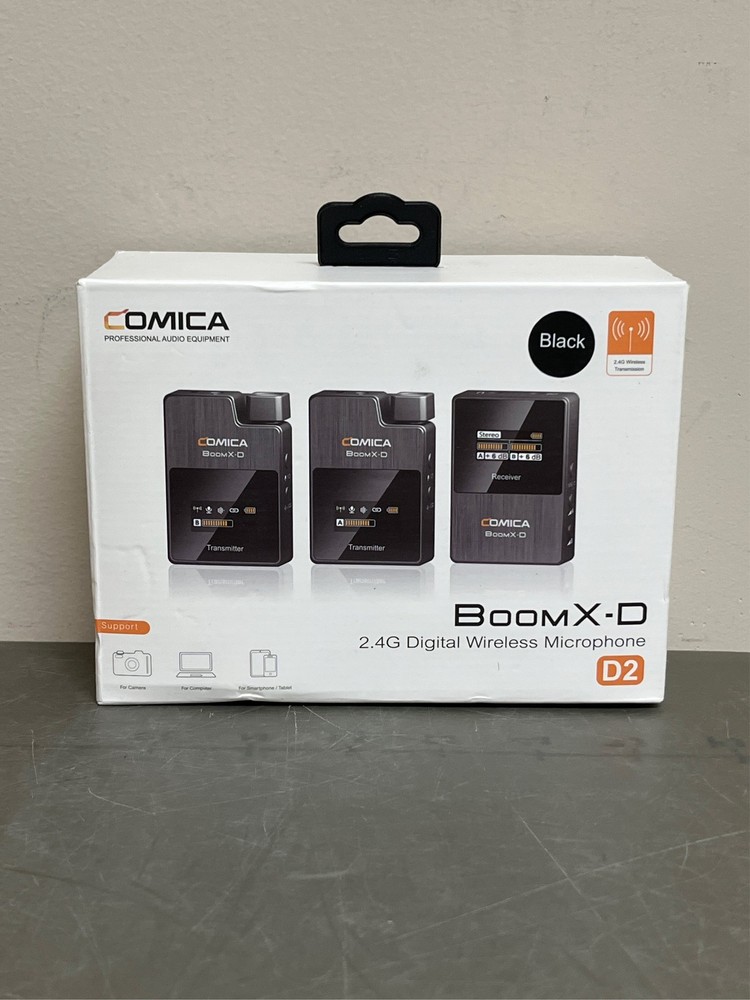 Compact 2.4 GHz Dual Wireless Microphone System (T