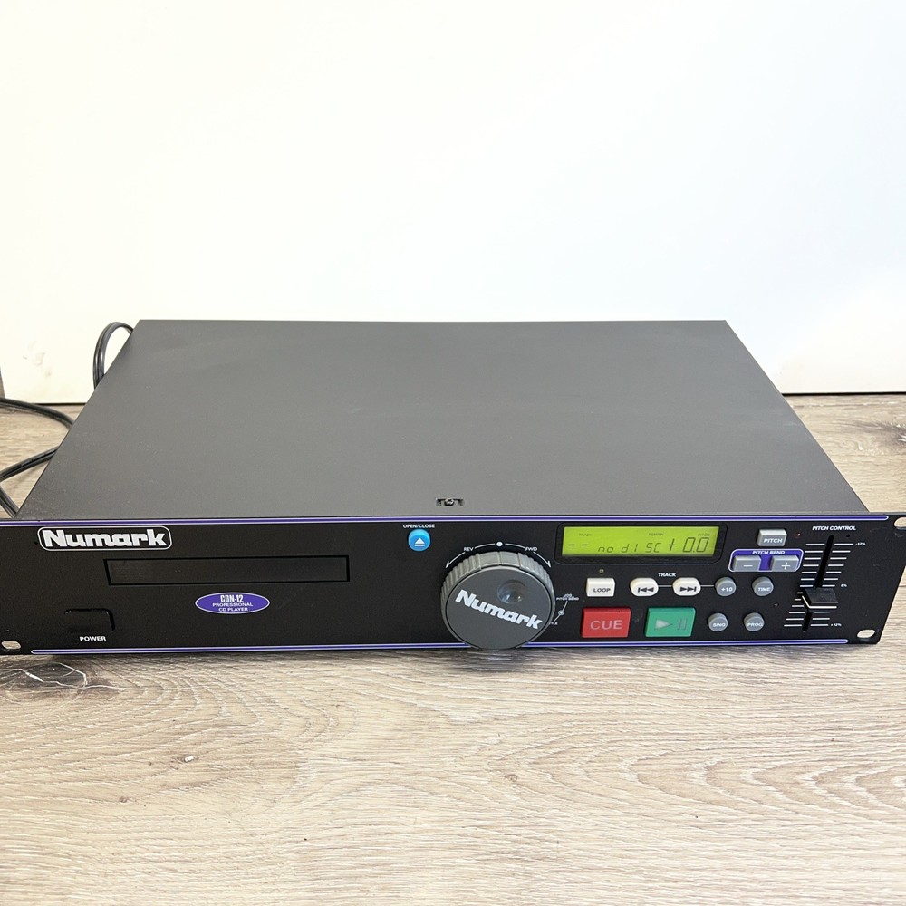 Numark CDN-12 Professional CD Compact Disc Player - TESTED - And Working!