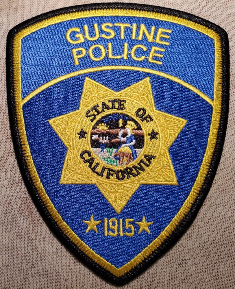 CA Gustine California Police Shoulder Patch