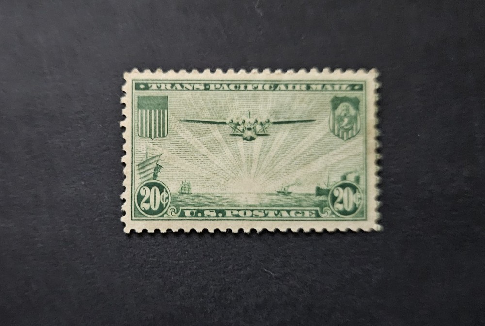 U. S. C21 Airmail Mint, Hinge Removed