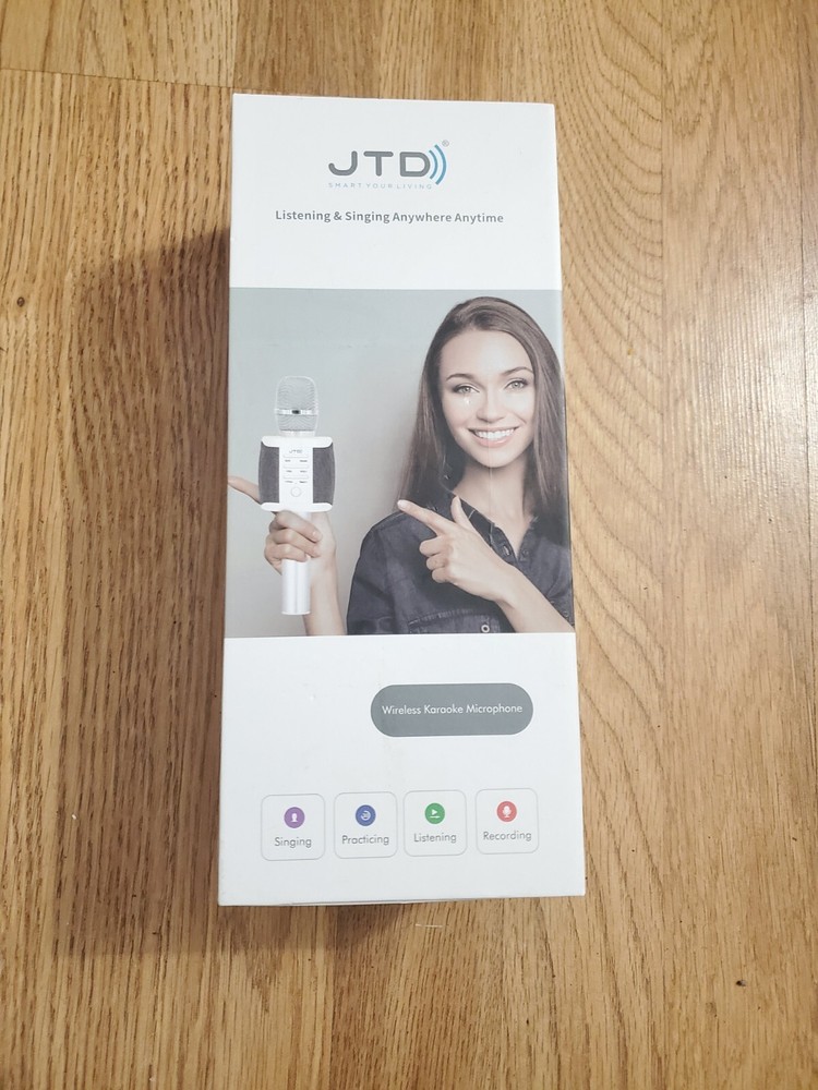 JTD Wireless Karaoke Microphone NEW