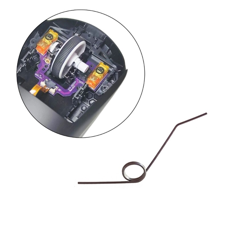 Mouse Scroll Wheel Pulley Preloaded Spring for GProWireless Mouse Wheel Spring