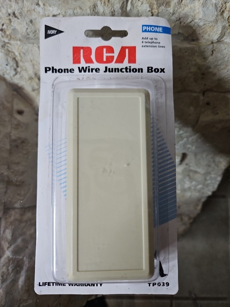 RCA Wire Phone Junction Box Electrical