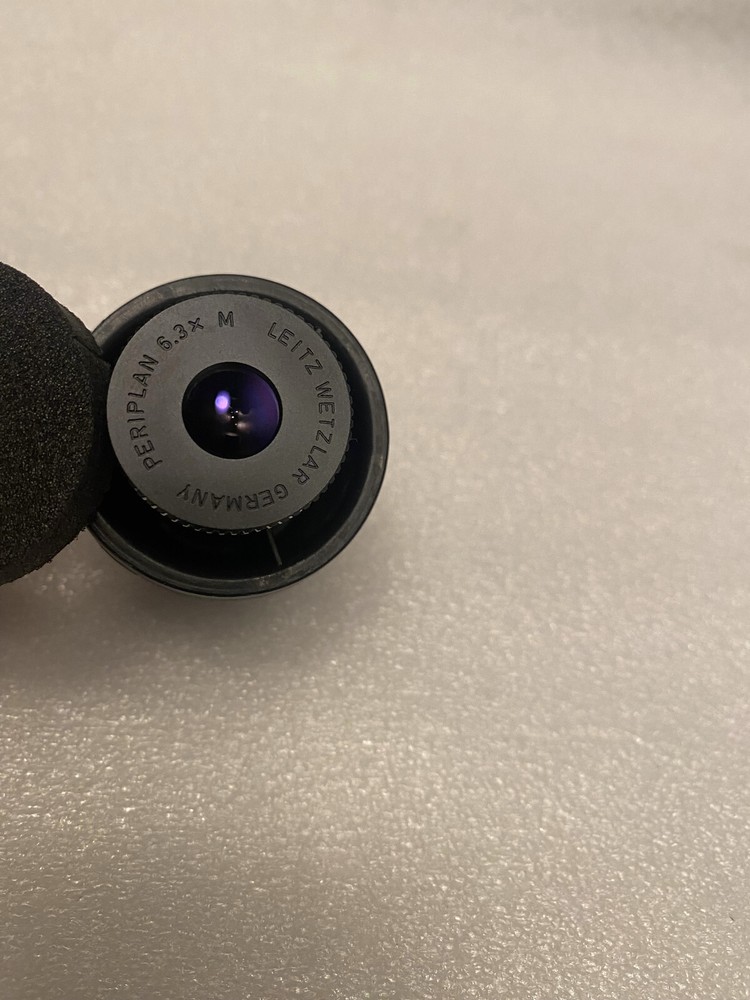 LEITZ GERMANY PERIPLAN 6.3X M EYEPIECE MICROSCOPE WETZLAR