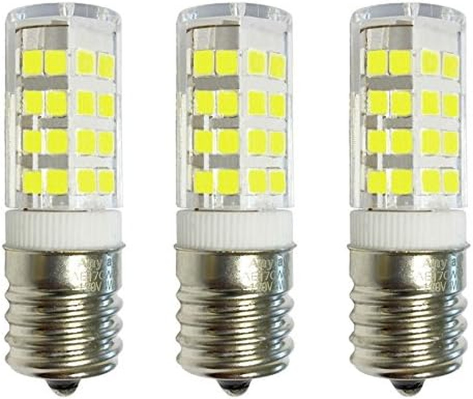 3-Pack Replacement for GE WB36X10003 40W Microwave Light Bulb, 40T8 E17 Base Ap