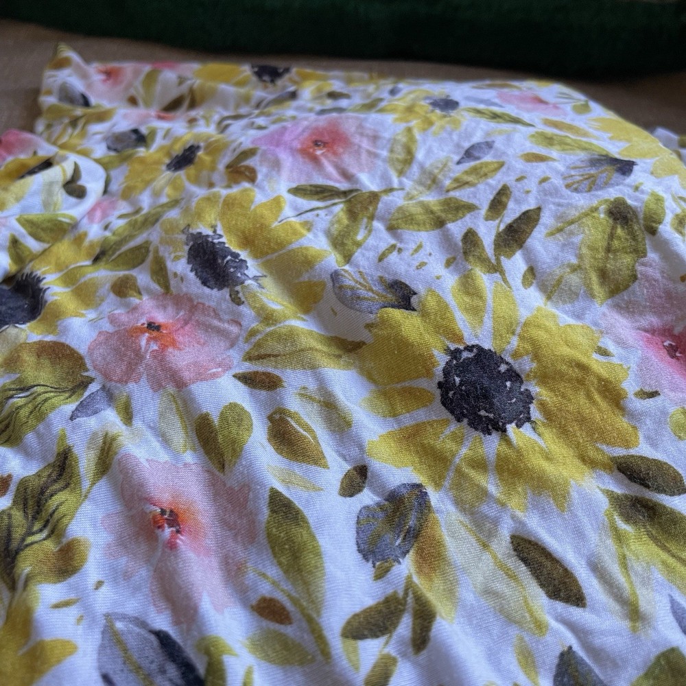 Little Sleepies Sunflower Fields Standard Crib Sheet