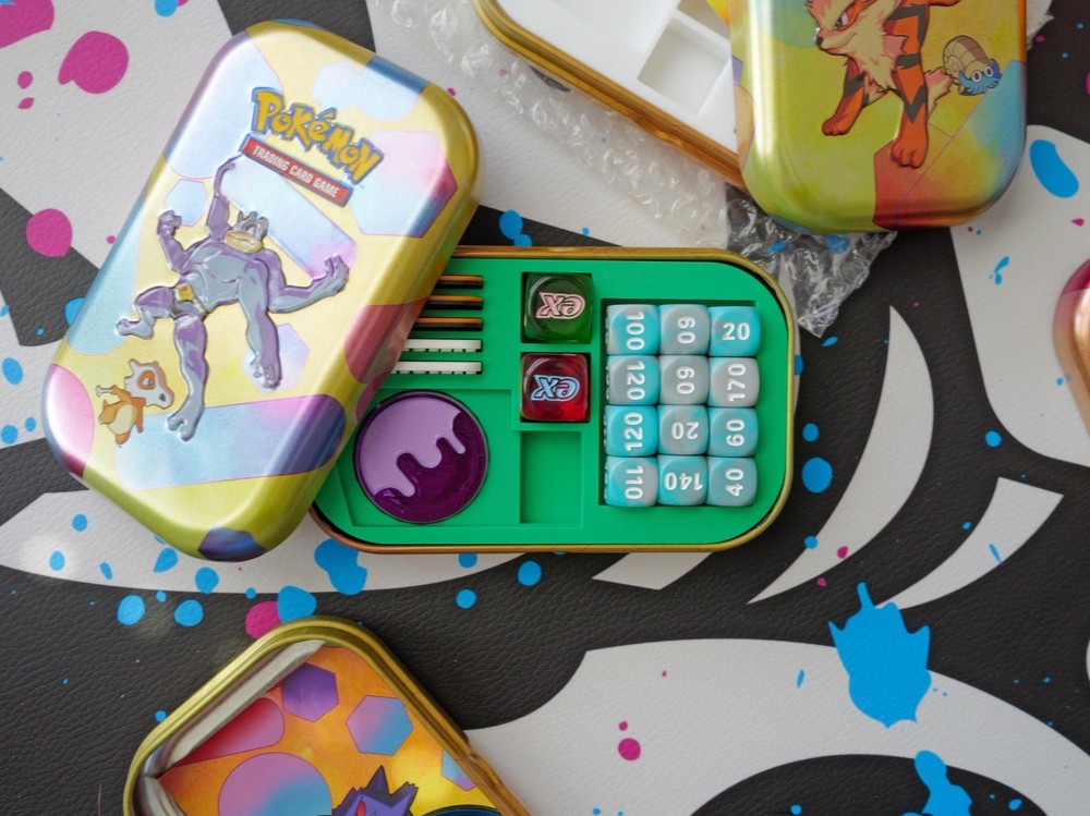 Pokemon Mini Tin Insert - TCG Accessory Organizer
