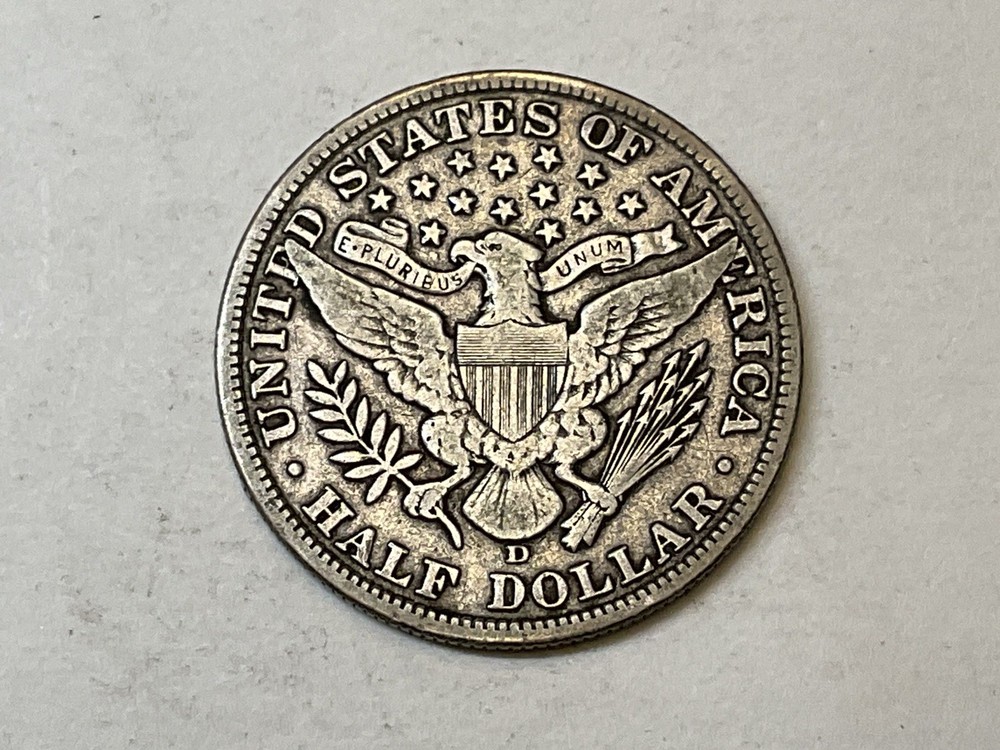 1907-D Barber Half