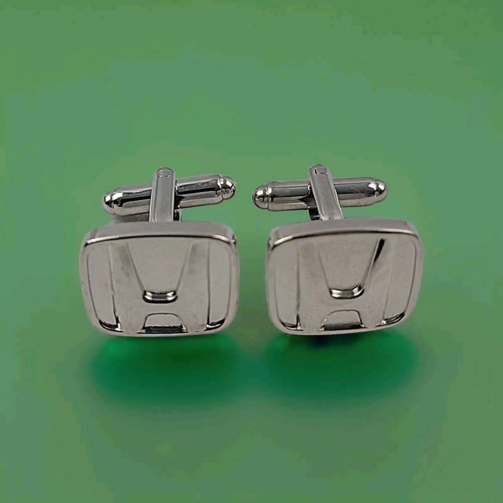 New Without Tags Honda Silvertone Cufflinks