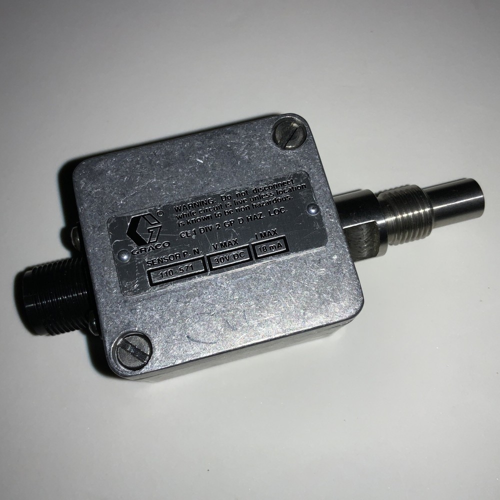 Graco 110-571 Module Carrier Frequency Sensor, 30VDC, 18mA-New.