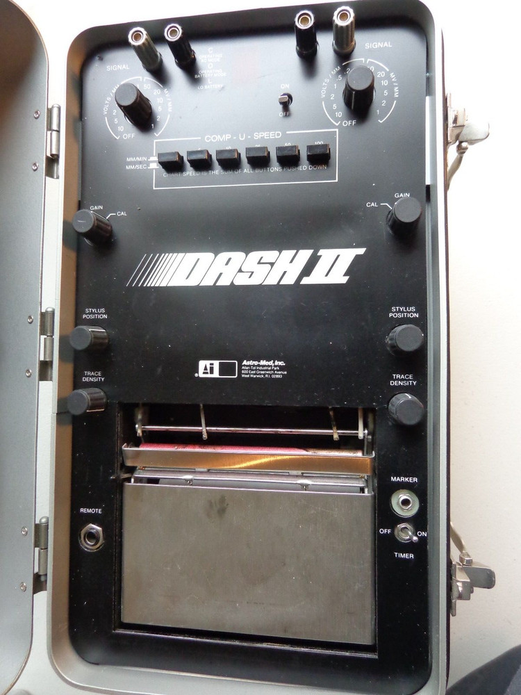 ASTRO-MED DASH II MODEL MT PORTABLE FIELD DATA RECORDER