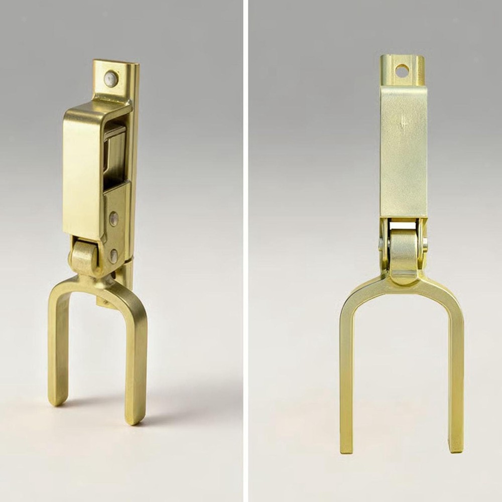 Instant Locking Gate Latch Heavy Duty W Automatic Spring Lock Hardware Sturdy