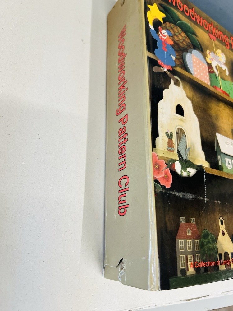 Woodworking Pattern Club And Scroll Saw Pattern 3-Ring Binder 97 Patterns
