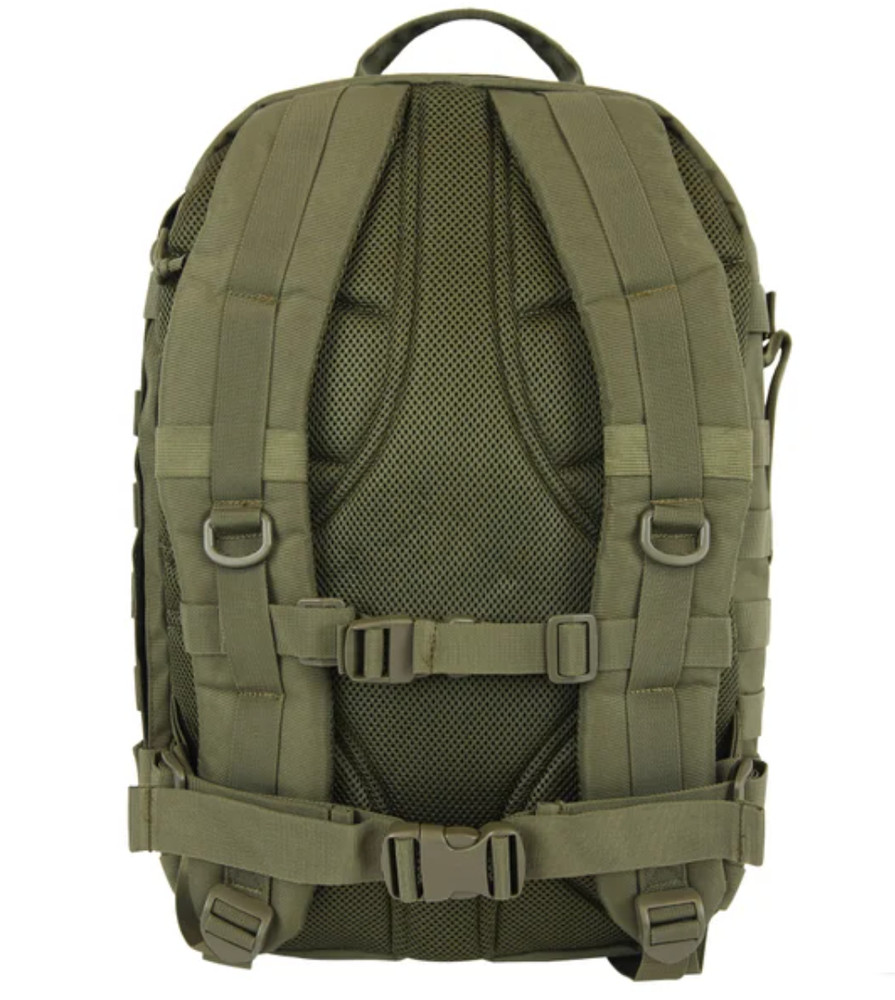 Highland Tactical Backpack Major Heavy Duty MOLLE WEB HOOK-LOOP, Army Green