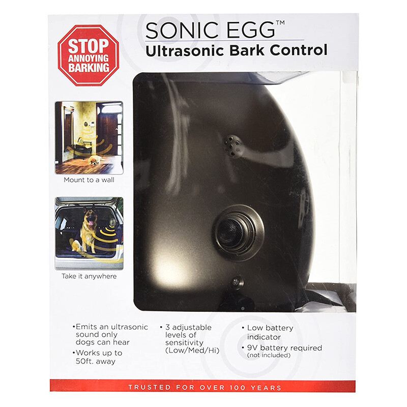 Sunbeam SBBCU1 Sonic Egg Ultrasonic Bark Control Device