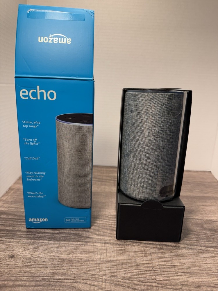 Amazon Echo (2nd Generation) Smart Speaker - gray