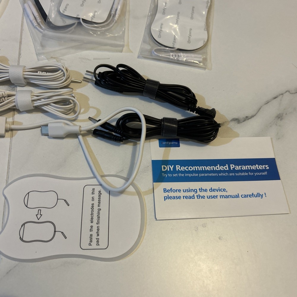 Comfytemp TENS EMS Unit Muscle Stimulator Tested Working w/ Box