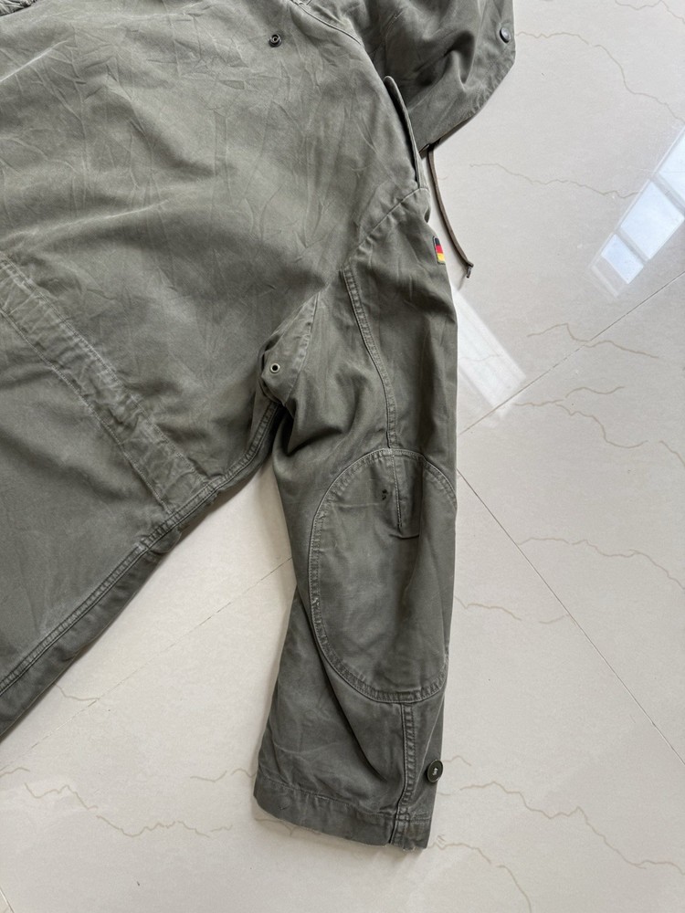 German Army Olive Drab Lined Parka Vtg 70s