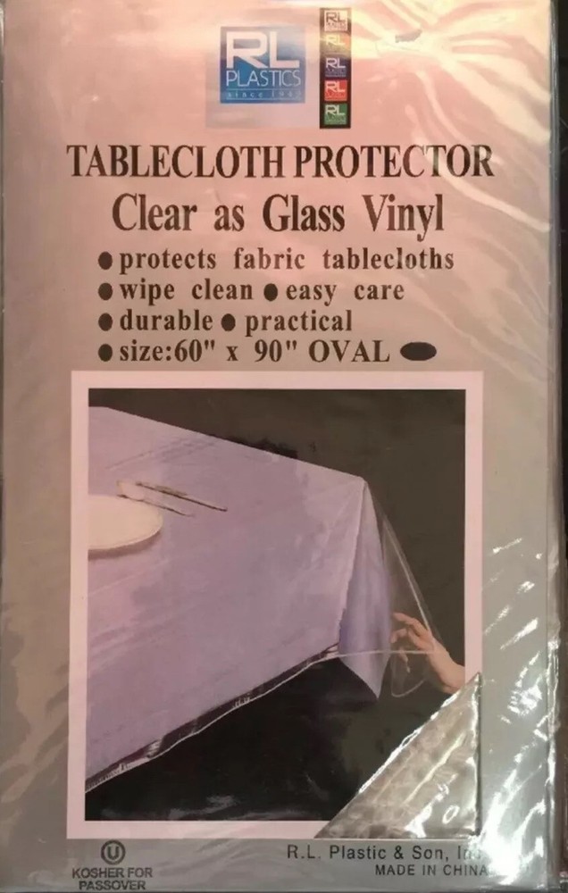 Clear THICK Vinyl Plastic Table Protector - ( VARIOUS SIZES)