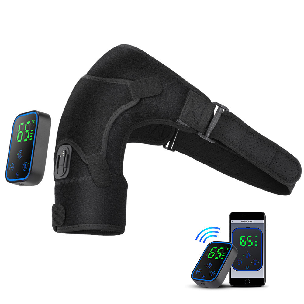 APP Control Shoulder Massager Graphene Heating Shoulder Brace with Vibration