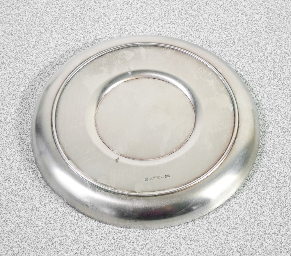 Design Ashtray Christofle Magneti Marelli Silver Plated Silverplate