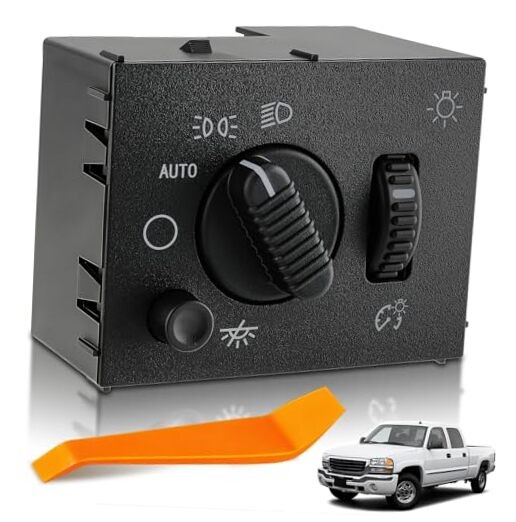 Headlight Switch Compatible with Cadillac Escalade 2003-2006, Chevy Avalanche
