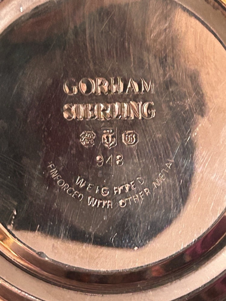 Gorham Silver Candle Holders