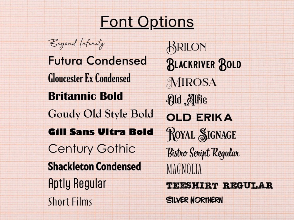 Personalized 4x6 Lined Notepad - Font and Color Options