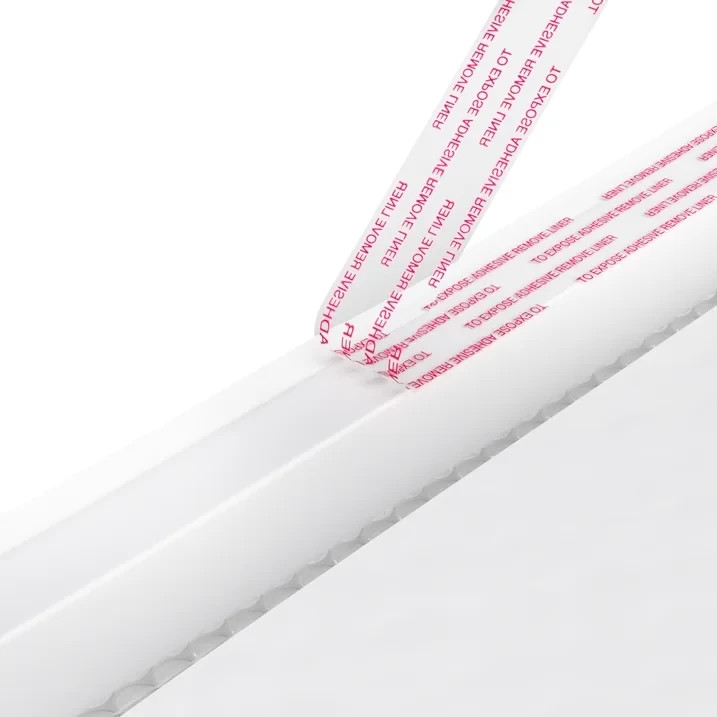 Duck Max Strength Self-Sealing Poly Bubble Mailer #0, 6" x 9", Solid White, 25 P