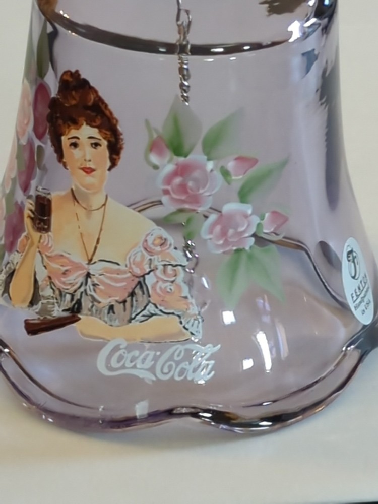 2001 Fenton Bell Coca Cola Old Fashioned Cracker Barrel