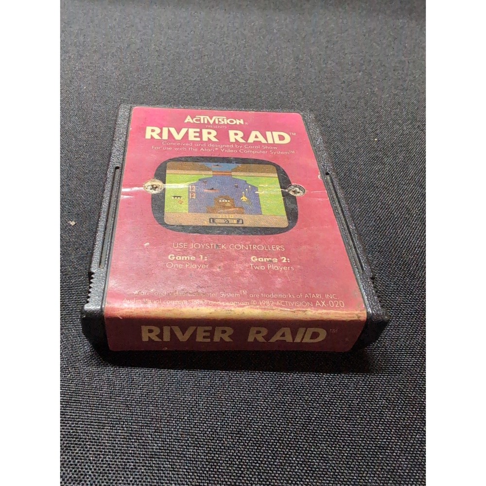 Activision River Raid 1982 Vintage Cartridge Only