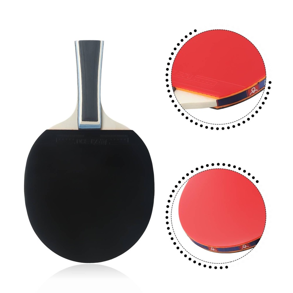 Table Tennis Racket Long Handle One-star Reverse Glue Strong Spin 1 Pc