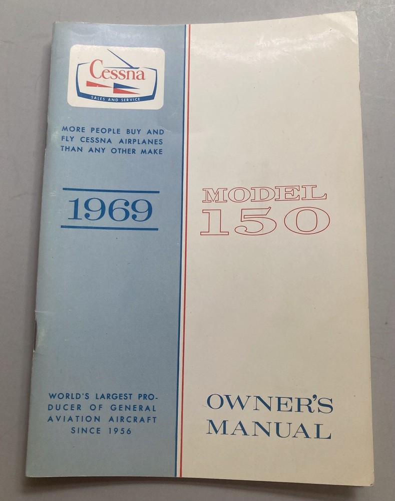 Cessna Owner's Manual 150  1969